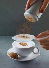 Aerolatte Milk Frother with Cappuccino Art Stencils Set